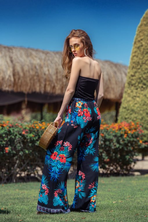 Tropical Floral Boohoo Pants - Image 4