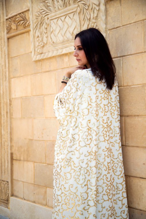 Embellishment Gold Kaftan - Image 2