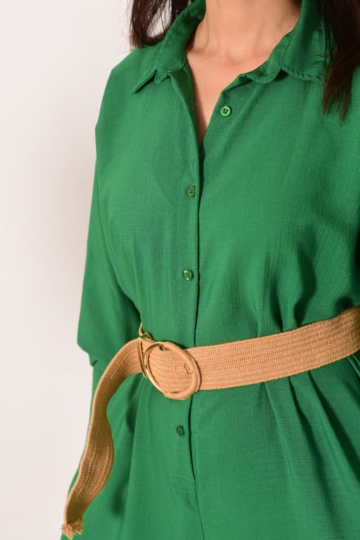 Green Wide Leg Jumpsuit - Image 5