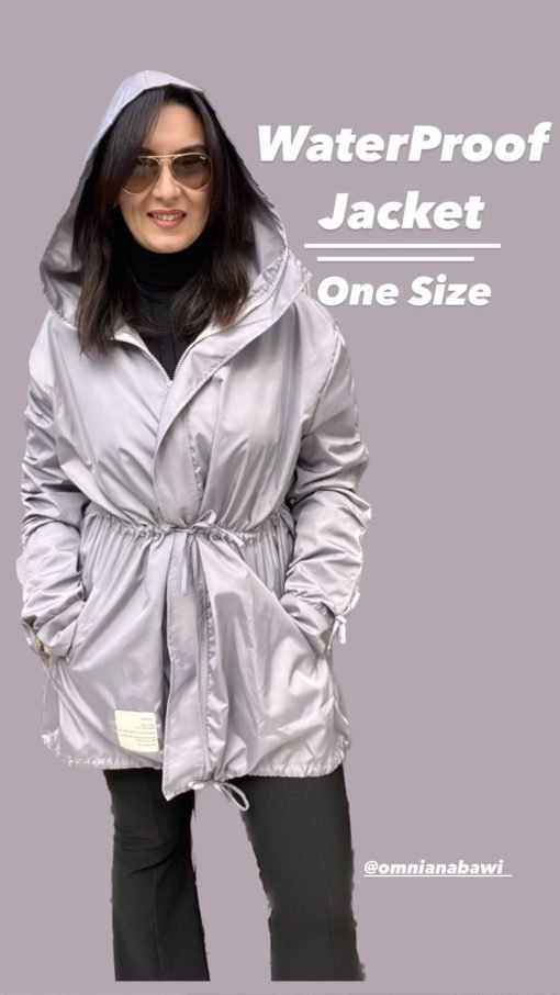 Silver Water Proof Jacket - Image 6