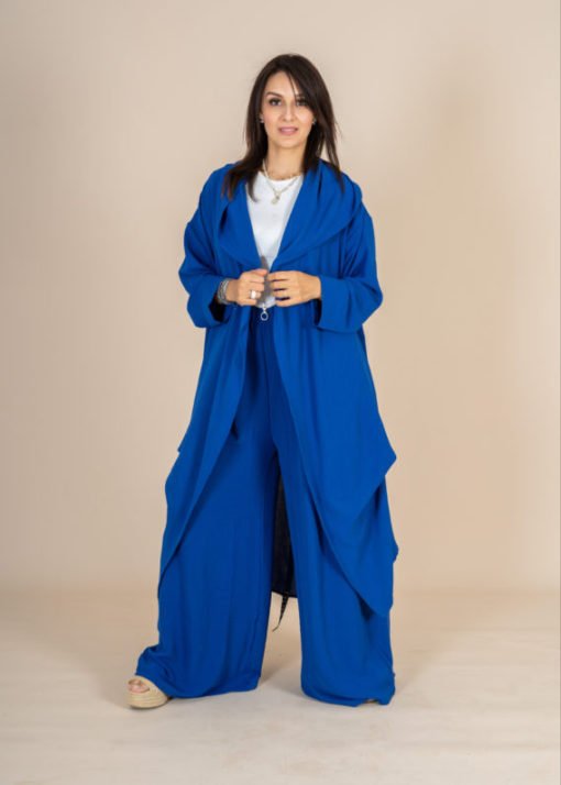 Hoodie Cardigan Pants Set - Image 7