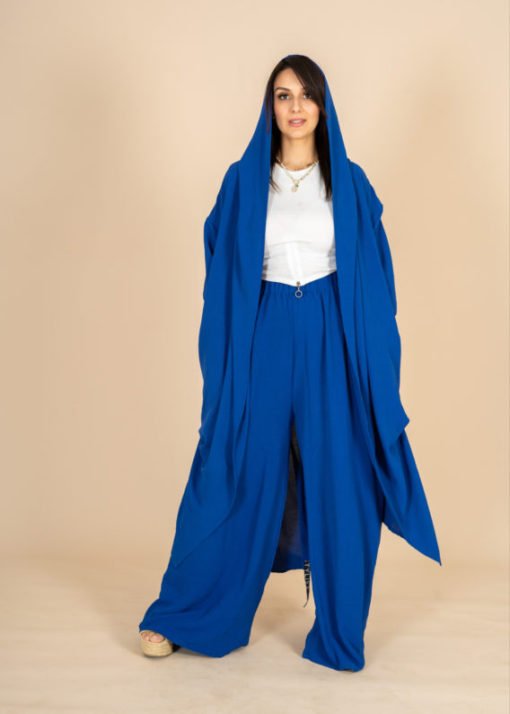 Hoodie Cardigan Pants Set - Image 5