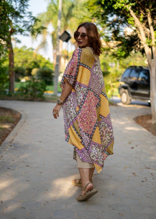 Chiffon Printed kimono